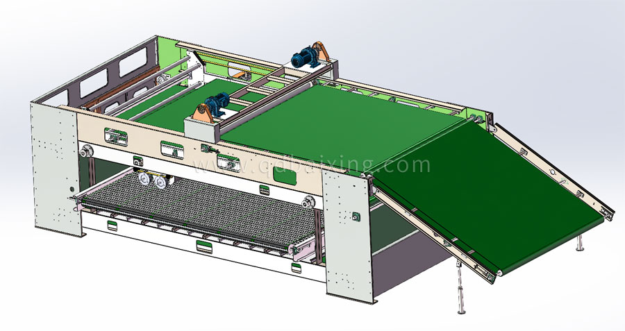 交叉鋪網(wǎng)機