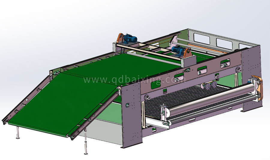 交叉鋪網(wǎng)機