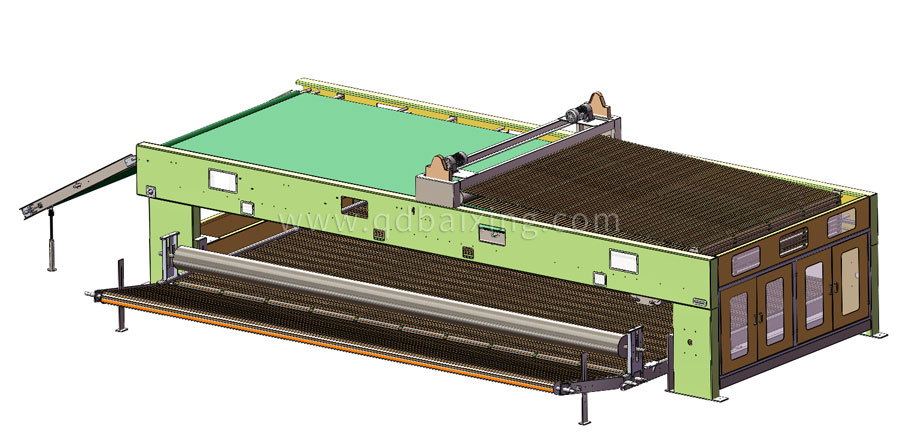 寬幅鋪網(wǎng)機